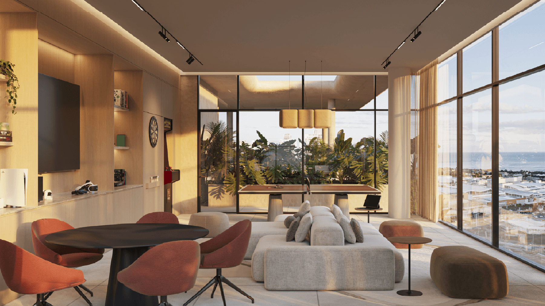 Social Room del proyecto Boreal
